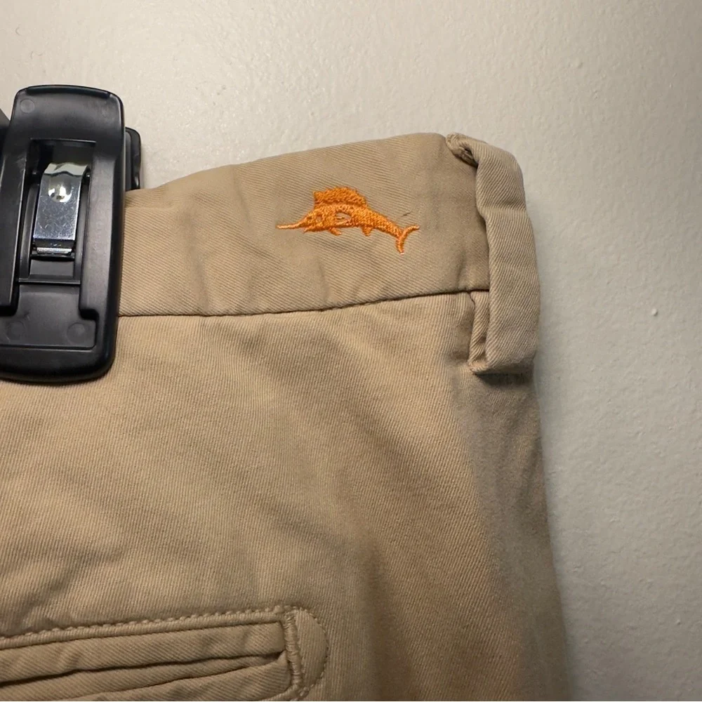 Tommy Bahama Men’s Khaki Chino 100% Pima Cotton Pants Sz 42x30